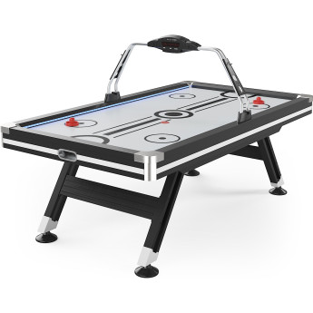 Игровой стол UNIX LINE АЭРОХОККЕЙ (226х125 cм) Black&White